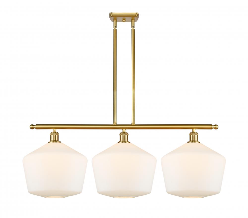 Cindyrella - 3 Light - 39 inch - Satin Gold - Cord hung - Island Light