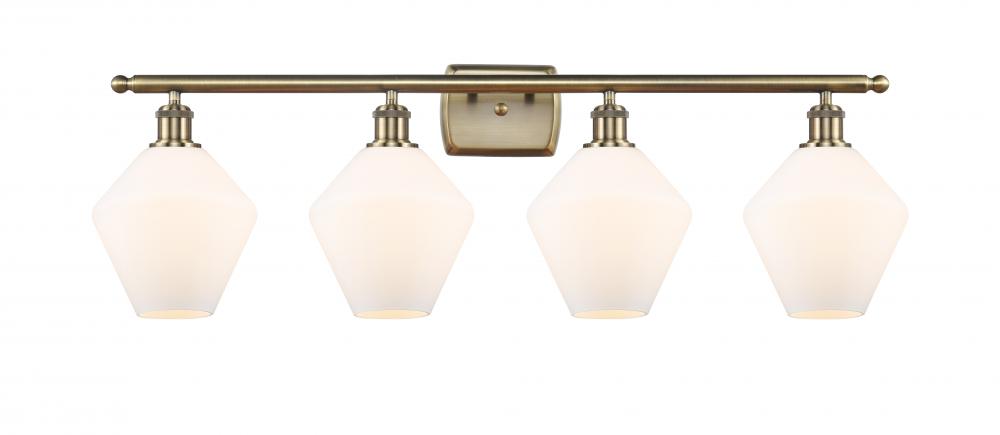 Cindyrella - 4 Light - 38 inch - Antique Brass - Bath Vanity Light