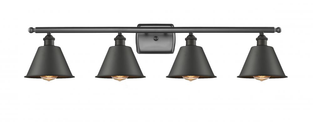 Smithfield - 4 Light - 37 inch - Oil Rubbed Bronze - Bath Vanity Light