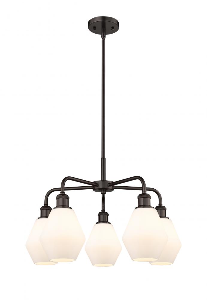 Cindyrella - 5 Light - 24 inch - Oil Rubbed Bronze - Chandelier