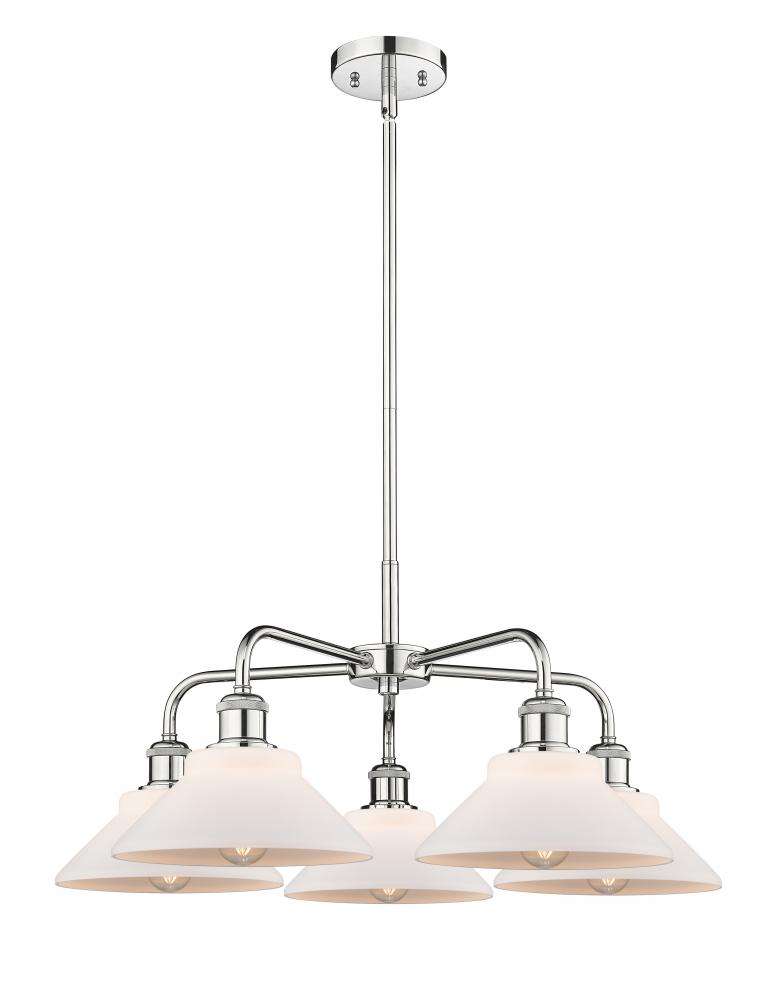 Orwell - 5 Light - 26 inch - Polished Chrome - Chandelier