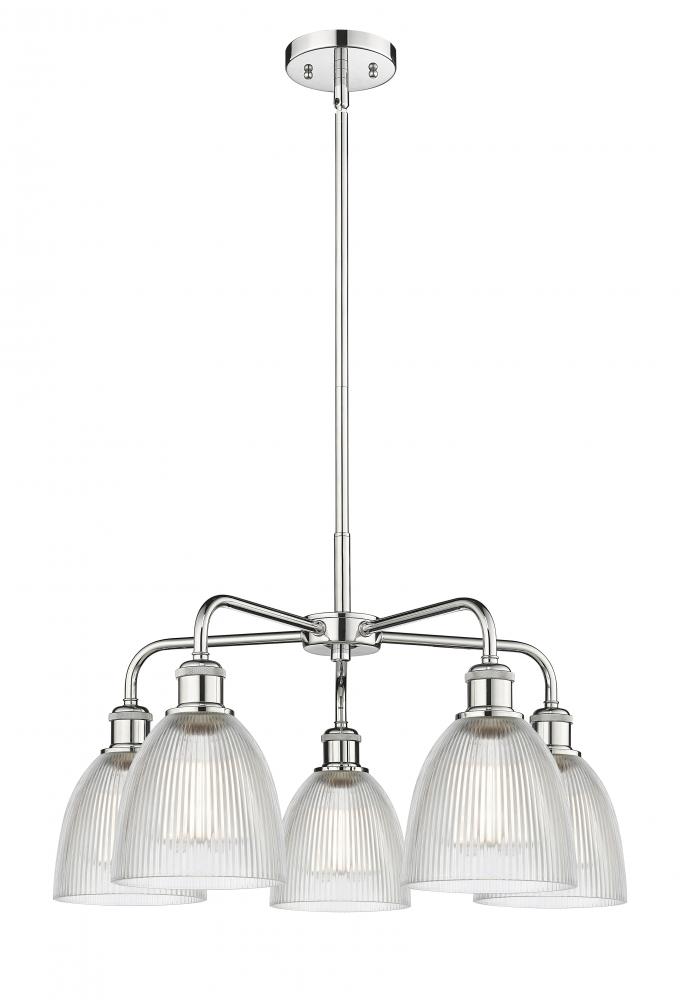 Castile - 5 Light - 24 inch - Polished Chrome - Chandelier