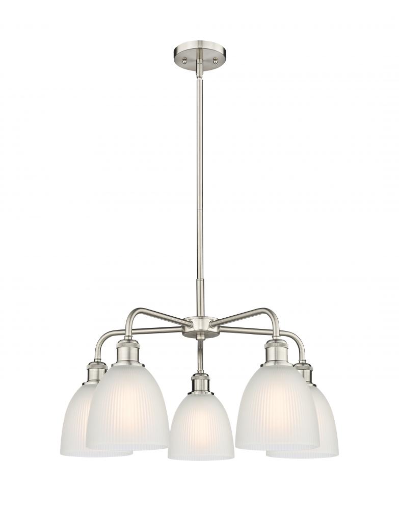 Castile - 5 Light - 24 inch - Satin Nickel - Chandelier