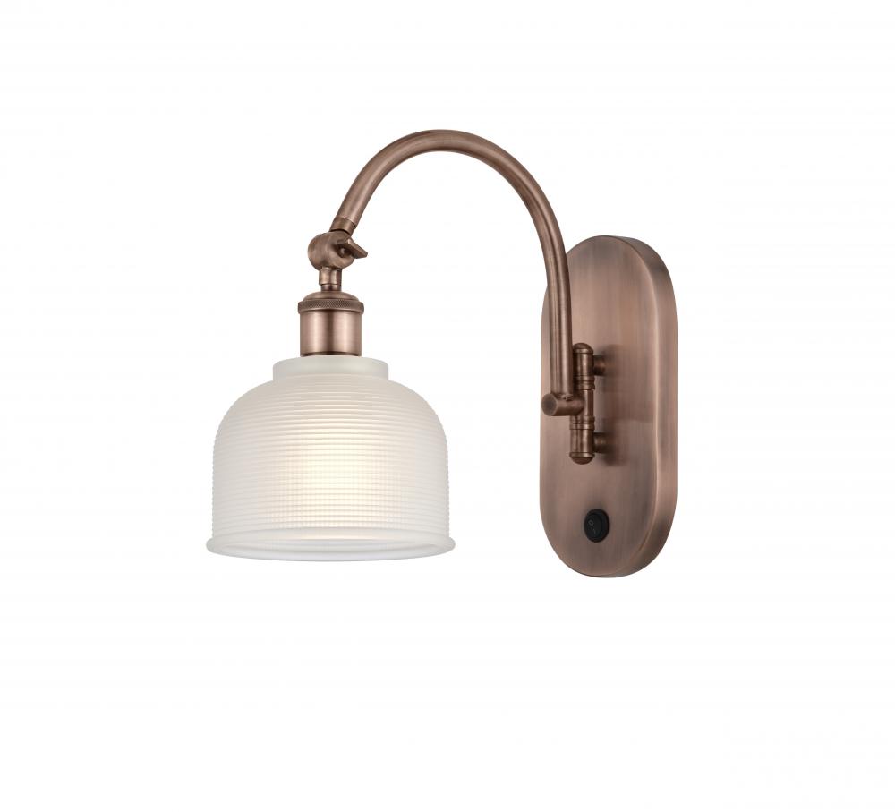 Dayton - 1 Light - 6 inch - Antique Copper - Sconce