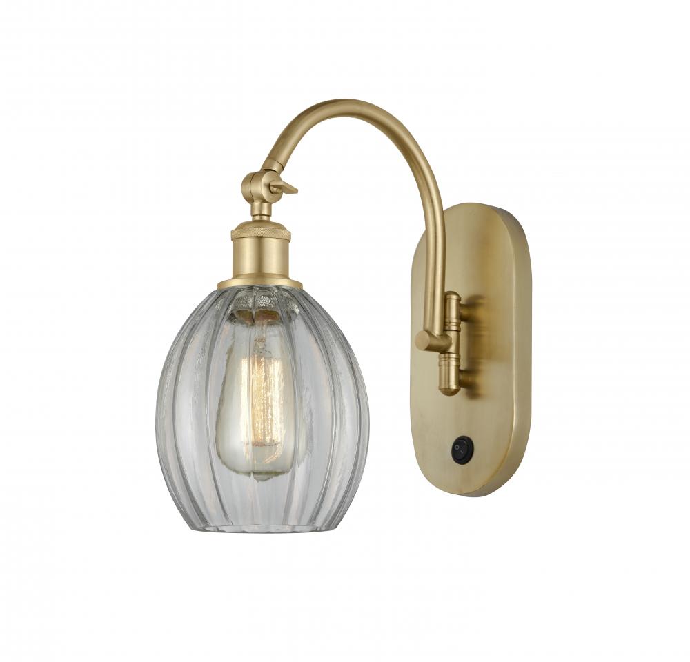 Eaton - 1 Light - 6 inch - Satin Gold - Adjustable Swing Arm