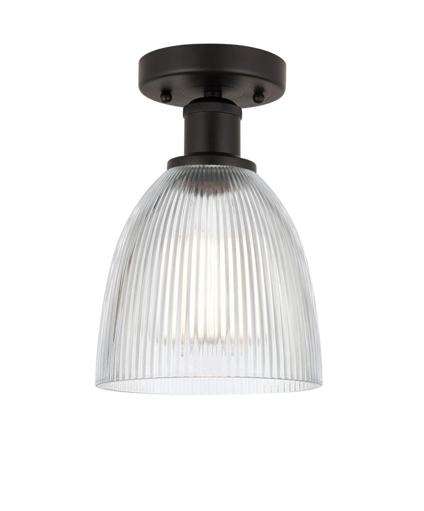 Castile - 1 Light - 6 inch - Oil Rubbed Bronze - Semi-Flush Mount