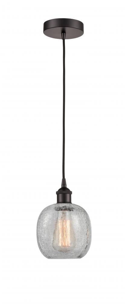 Belfast - 1 Light - 6 inch - Oil Rubbed Bronze - Cord hung - Mini Pendant