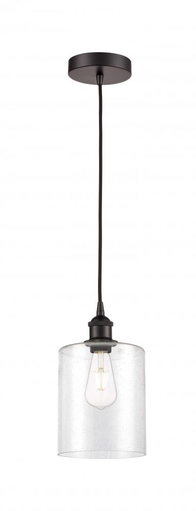 Paladin - 1 Light - 7 inch - Oil Rubbed Bronze - Cord hung - Mini Pendant