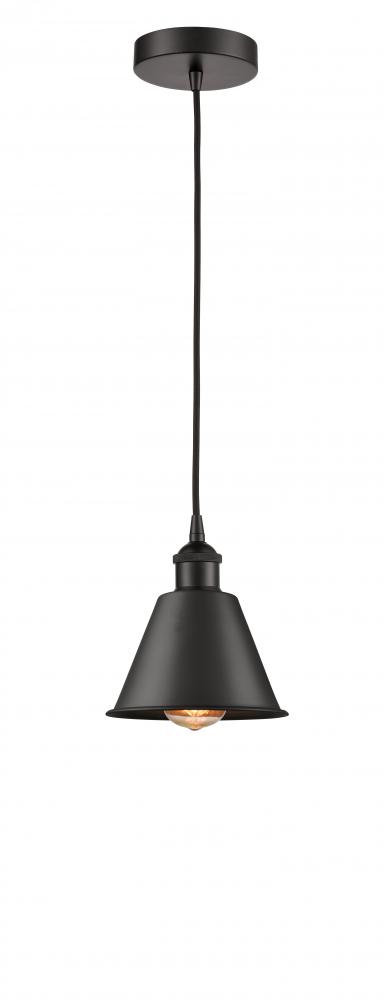 Smithfield - 1 Light - 7 inch - Oil Rubbed Bronze - Cord hung - Mini Pendant