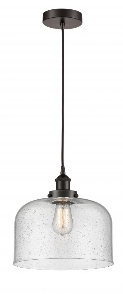 Bell - 1 Light - 12 inch - Oil Rubbed Bronze - Cord hung - Mini Pendant