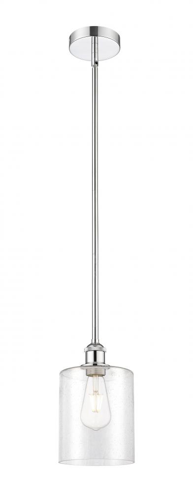 Paladin - 1 Light - 7 inch - Polished Chrome - Stem hung - Mini Pendant