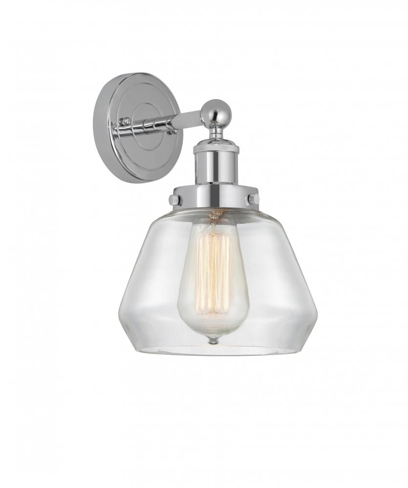 Fulton - 1 Light - 7 inch - Polished Chrome - Sconce