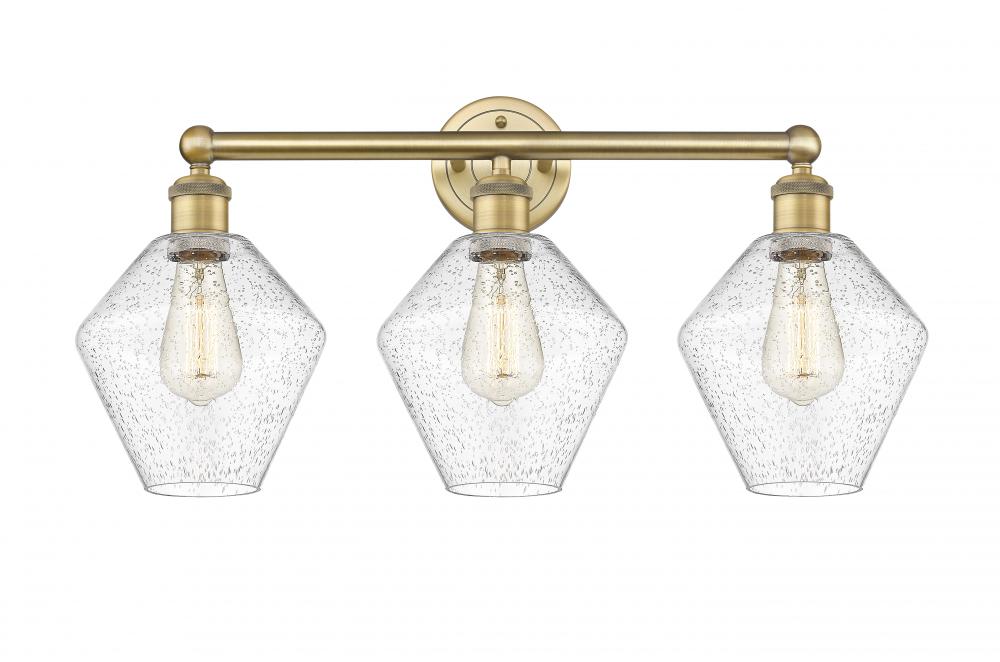 Cindyrella - 3 Light - 26 inch - Brushed Brass - Bath Vanity Light