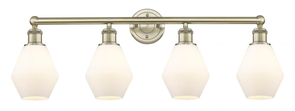 Cindyrella - 4 Light - 33 inch - Antique Brass - Bath Vanity Light