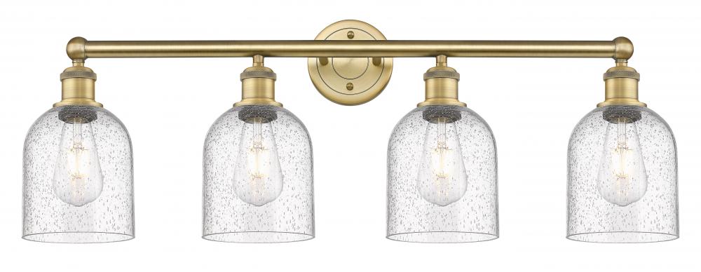 Bella - 4 Light - 33 inch - Brushed Brass - Bath Vanity Light