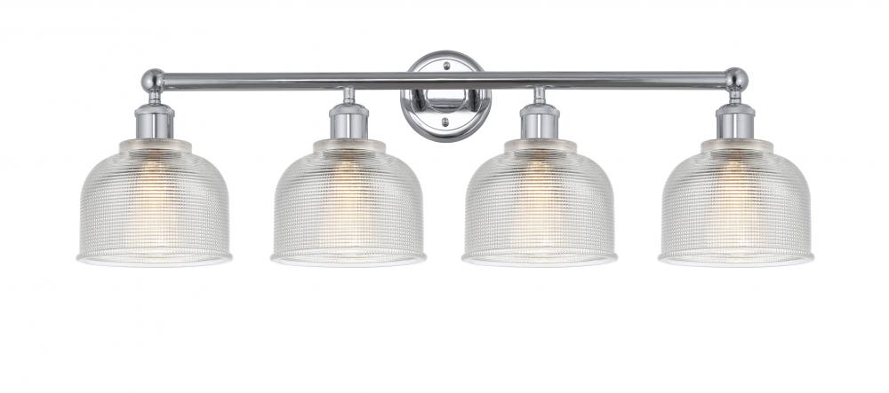 Dayton - 4 Light - 33 inch - Polished Chrome - Bath Vanity Light