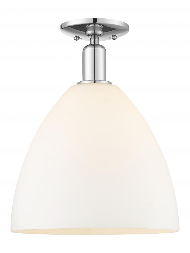 Bristol - 1 Light - 12 inch - Polished Chrome - Semi-Flush Mount