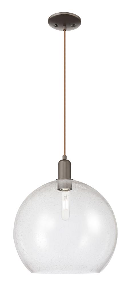 Athens - 1 Light - 14 inch - Oil Rubbed Bronze - Cord hung - Mini Pendant