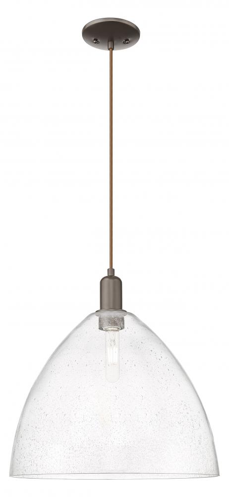 Bristol - 1 Light - 16 inch - Oil Rubbed Bronze - Cord hung - Mini Pendant