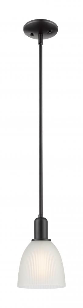 Castile - 1 Light - 6 inch - Antique Copper - Stem hung - Mini Pendant