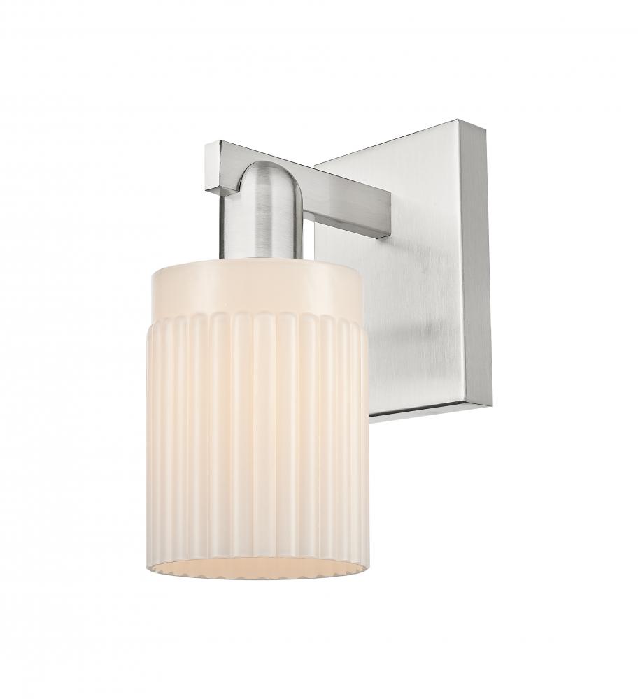Hadley - 1 Light - 5 inch - Brushed Satin Nickel - Sconce