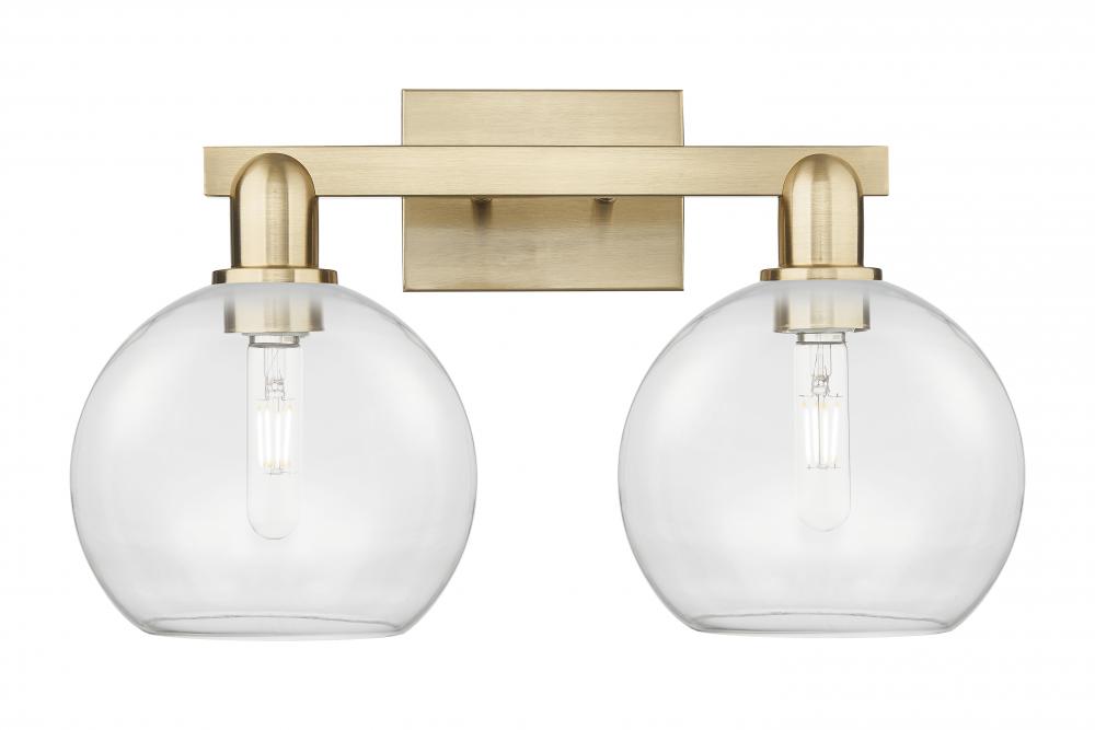 Athens - 2 Light - 19 inch - Champagne Bronze - Bath Vanity Light