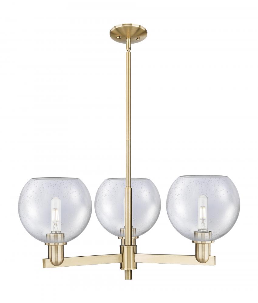 Athens - 3 Light - 30 inch - Champagne Bronze - Stem hung - Pendant