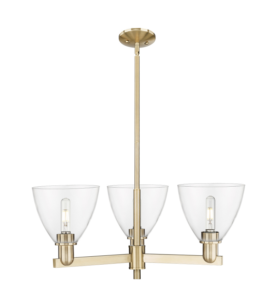 Bristol - 3 Light - 29 inch - Champagne Bronze - Stem hung - Pendant
