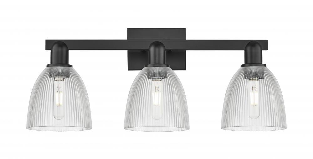 Castile - 3 Light - 25 inch - Satin Gold - Bath Vanity Light