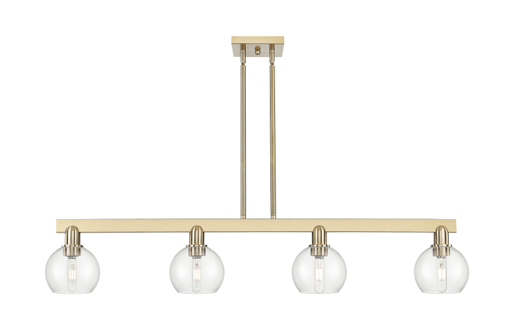 Athens - 4 Light - 49 inch - Champagne Bronze - Stem hung - Island Light