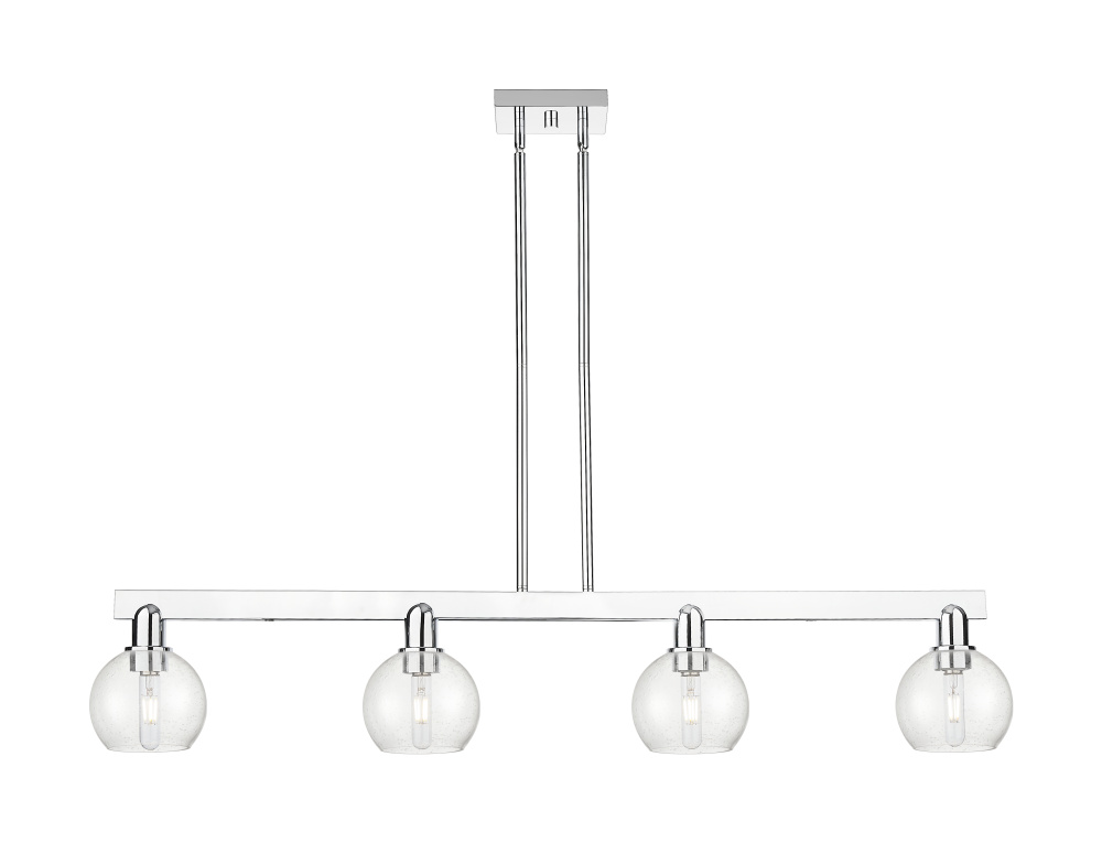Athens - 4 Light - 49 inch - Polished Chrome - Stem hung - Island Light