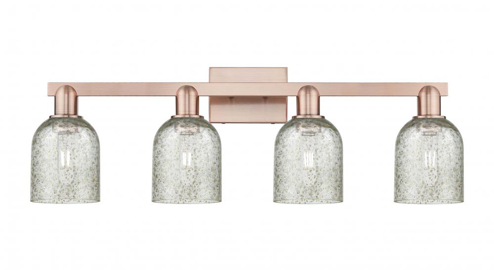 Caledonia - 4 Light - 32 inch - Antique Copper - Bath Vanity Light