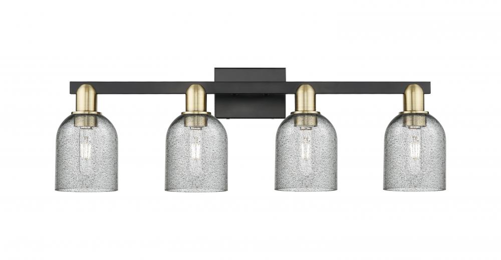 Caledonia - 4 Light - 32 inch - Brushed Brass - Bath Vanity Light
