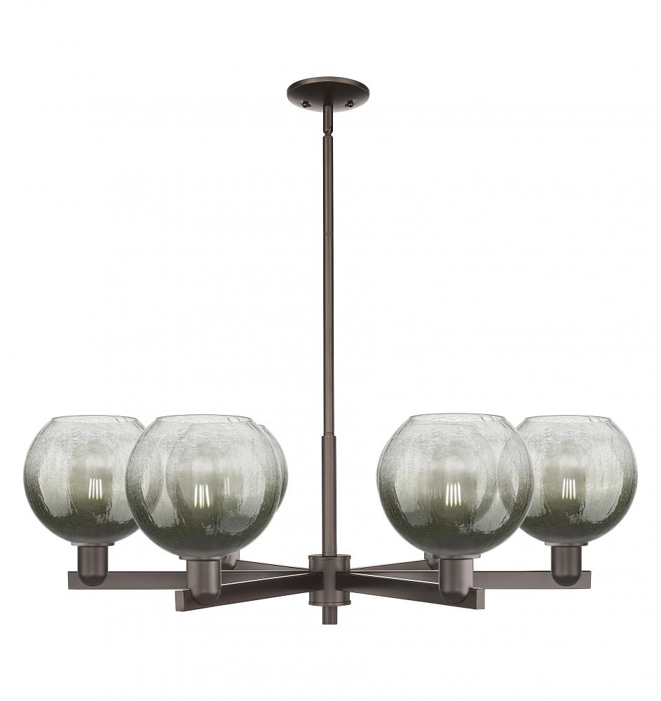 Brookhaven Globe - 6 Light - 24 inch - Oil Rubbed Bronze - Chandelier