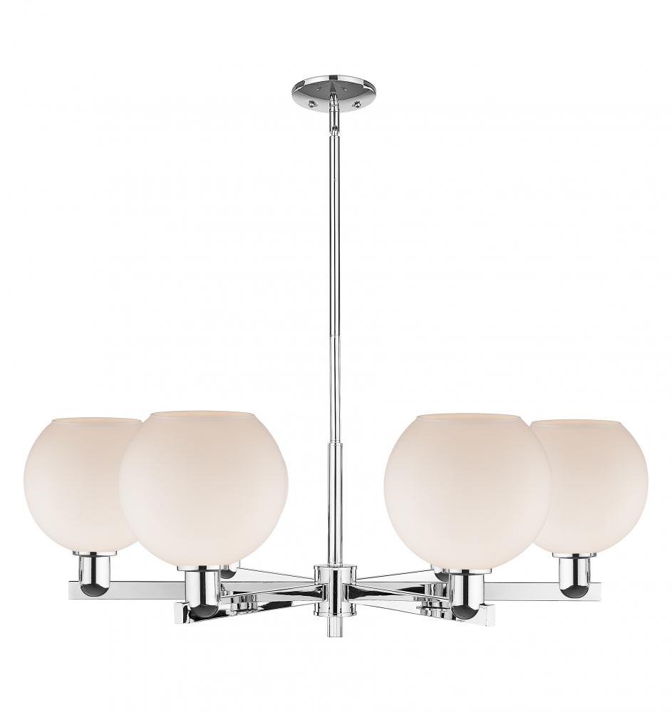 Athens - 6 Light - 38 inch - Polished Chrome - Stem hung - Chandelier