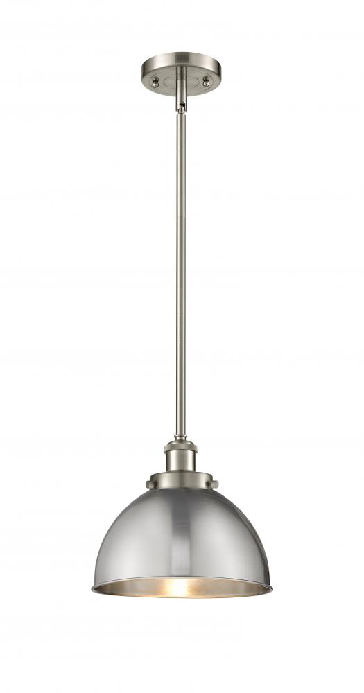 Derby - 1 Light - 10 inch - Brushed Satin Nickel - Pendant