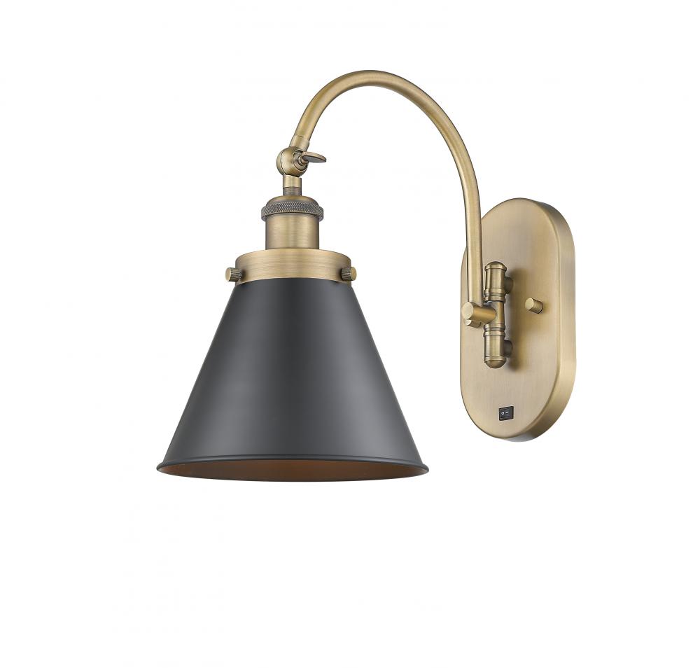 Appalachian - 1 Light - 8 inch - Brushed Brass - Sconce