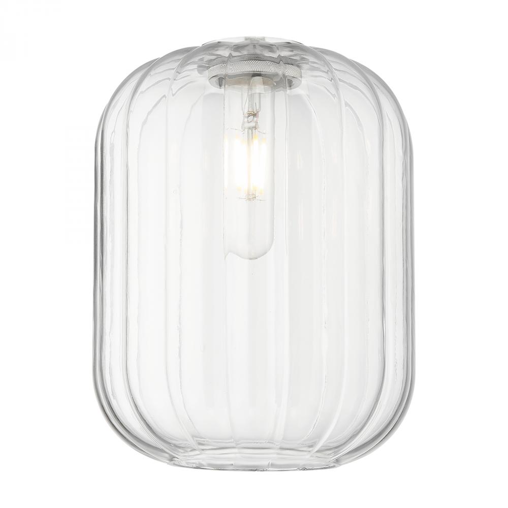 Preston Cylinder - Clear - 7 inch - Glass