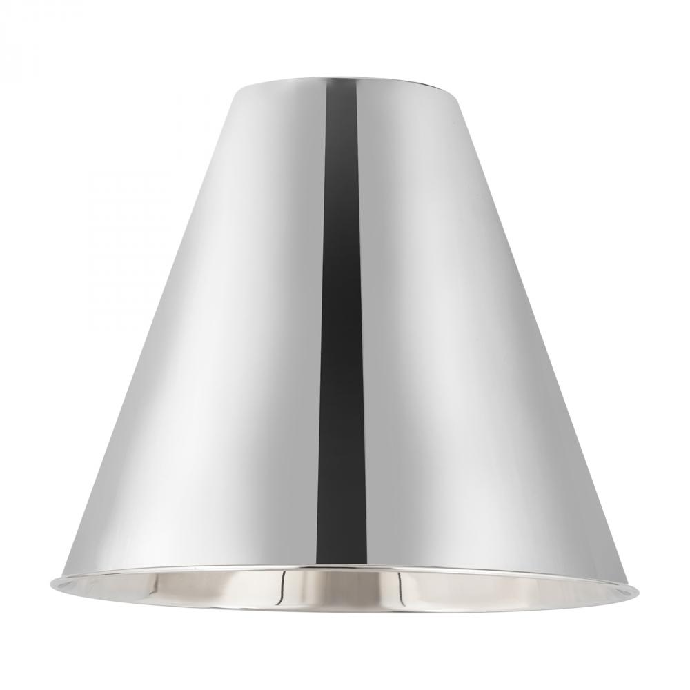 Berkshire Light 8 inch Polished Chrome Metal Shade