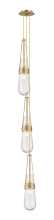 Innovations Lighting 103-452-1P-BB-G452-4SDY - Milan - 3 Light - 6 inch - Brushed Brass - Multi Pendant