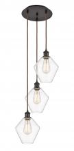 Innovations Lighting 113B-3P-OB-G652-8 - Cindyrella - 3 Light - 15 inch - Oil Rubbed Bronze - Cord Hung - Multi Pendant