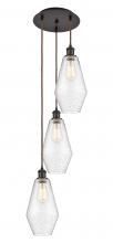 Innovations Lighting 113B-3P-OB-G654-7 - Cindyrella - 3 Light - 14 inch - Oil Rubbed Bronze - Cord Hung - Multi Pendant