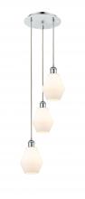 Innovations Lighting 113B-3P-PC-G651-6 - Cindyrella - 3 Light - 13 inch - Polished Chrome - Cord Hung - Multi Pendant