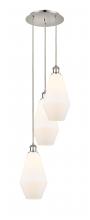 Innovations Lighting 113B-3P-PN-G651-7 - Cindyrella - 3 Light - 14 inch - Polished Nickel - Cord Hung - Multi Pendant