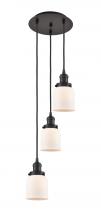 Innovations Lighting 113F-3P-OB-G51 - Cone - 3 Light - 12 inch - Oil Rubbed Bronze - Cord hung - Multi Pendant