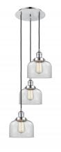 Innovations Lighting 113F-3P-PC-G72 - Cone - 3 Light - 14 inch - Polished Chrome - Cord hung - Multi Pendant