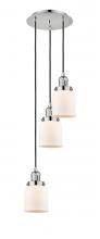 Innovations Lighting 113F-3P-PN-G51 - Cone - 3 Light - 12 inch - Polished Nickel - Cord hung - Multi Pendant