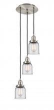 Innovations Lighting 113F-3P-SN-G52 - Cone - 3 Light - 12 inch - Brushed Satin Nickel - Cord hung - Multi Pendant