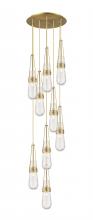 Innovations Lighting 119-452-1P-BB-G452-4SDY - Milan - 9 Light - 19 inch - Brushed Brass - Multi Pendant