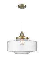 Innovations Lighting 201C-AB-G692-16 - Bridgeton - 1 Light - 16 inch - Antique Brass - Cord hung - Mini Pendant